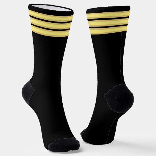 Chaussette First Officer Pilot Uniform Fun (Angulaire)