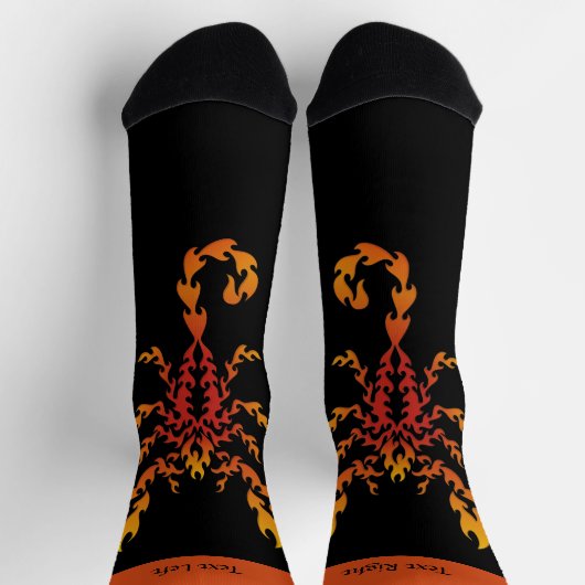 Chaussette Flames Chaussettes Scorpion (Haut)