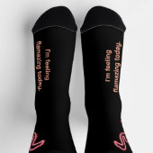Chaussette Flamingo in Neon (Haut)