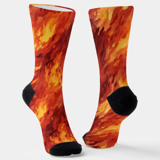 Chaussette Flamme de feu (Angulaire)
