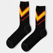 Chaussette Flèches de drapeau de fierté en caoutchouc de Slip (Gauche)