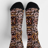 Chaussette Flèches énergétiques rustiques (Haut)