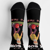 Chaussette Flèches : Fark, Mes Boules De Pelouse Sont Lourdes (Haut)