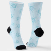 Chaussette Fléchettes de neige, Bleu glacé, Fléchettes de nei (Angulaire)