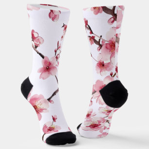 Chaussette Fleur de cerise