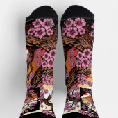 Chaussette Fleur de cerisier sauvage (Haut)