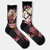 Chaussette Fleur de cerisier sauvage (Droite)