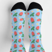 Chaussette Fleur de fraise mini (Haut)