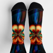 Chaussette Fleur de l'arc-en-ciel (Haut)