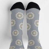Chaussette Fleur de Vie - Mandala Fleurs 1 (Haut)