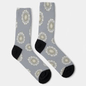 Chaussette Fleur de Vie - Mandala Fleurs 1 (Droite)