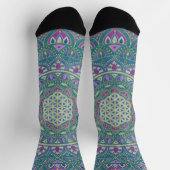 Chaussette Fleur De Vie - Mandala India Style 1 (Haut)