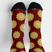 Chaussette Fleur de Vie - Mandala Indien 4 (Haut)
