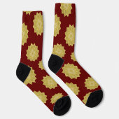 Chaussette Fleur de Vie - Mandala Indien 4 (Droite)