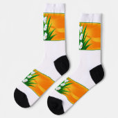 Chaussette Fleur du Yucca (Gauche)