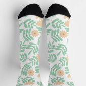 Chaussette Fleur minimale (Haut)