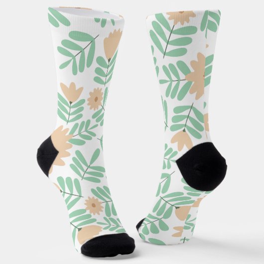 Chaussette Fleur minimale (Angulaire)