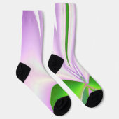 Chaussette Fleur rose (Droite)
