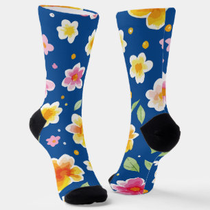 Chaussette Fleurs