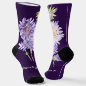Chaussette fleurs (Angulaire)