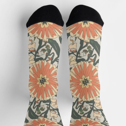 Chaussette Fleurs (Haut)