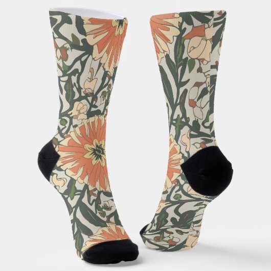 Chaussette Fleurs (Angulaire)