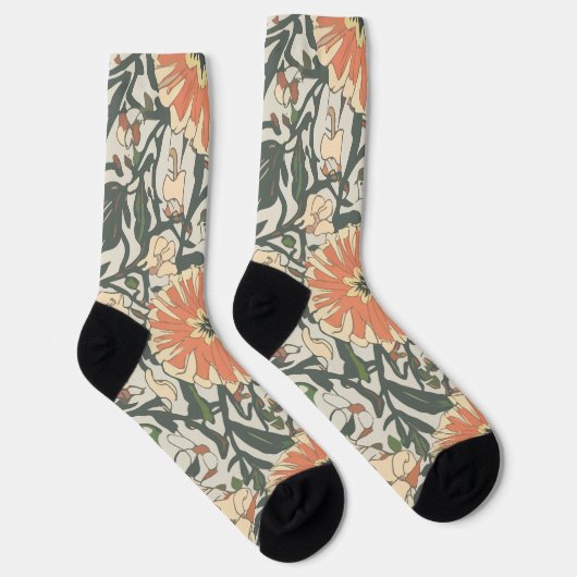 Chaussette Fleurs (Droite)