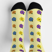 Chaussette Fleurs Colorées (Haut)