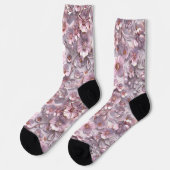 Chaussette Fleurs de cerises 3d sucrées (Gauche)