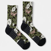 Chaussette Fleurs de lune et sphinx Mois (Droite)