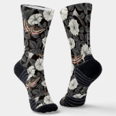 Chaussette Fleurs de lune et sphinx Moths 2 (Angulaire)