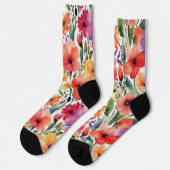 Chaussette Fleurs de PRINTEMPS (Gauche)