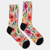 Chaussette Fleurs de PRINTEMPS (Droite)