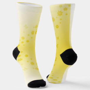 Chaussette Fleurs de soleil