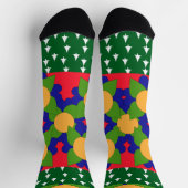 Chaussette Fleurs Et Arbres Vacances (Haut)