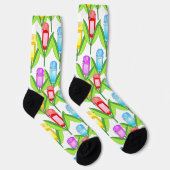 Chaussette Fleurs GPS (Droite)