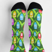 Chaussette Fleurs GPS (Haut)