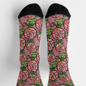 Chaussette Fleurs roses (Haut)