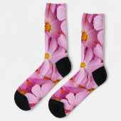 Chaussette Fleurs roses (Gauche)