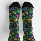Chaussette Fleurs tropicales (Haut)