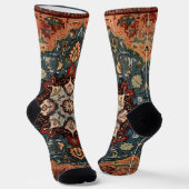 Chaussette Flocon de neige en tapis persan oriental (Angulaire)