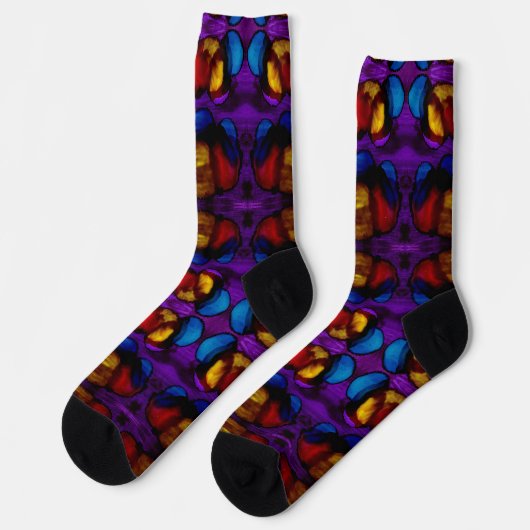 Chaussette Floraison Électrique (Gauche)
