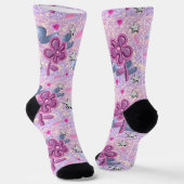 CHAUSSETTE FLORAL (Angulaire)