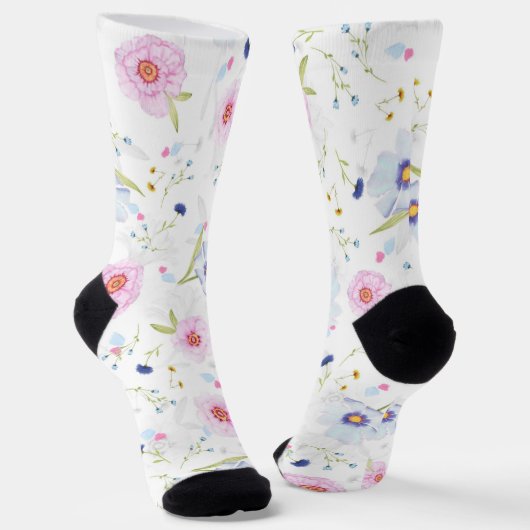 Chaussette Floral (Angulaire)