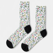Chaussette Floral (Gauche)
