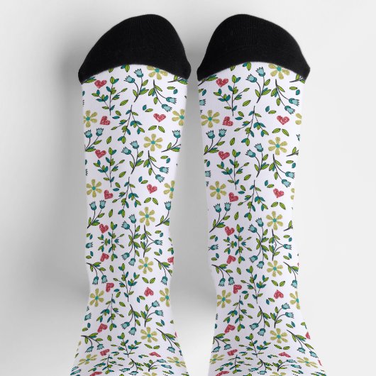 Chaussette Floral (Haut)