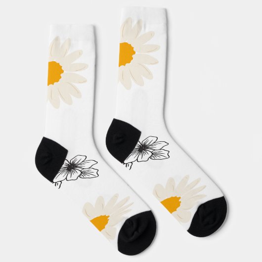 Chaussette Floral (Droite)