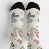 Chaussette Floral botanique minimal (Haut)