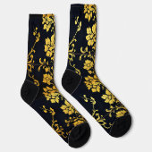 Chaussette Floral Elegant Luxury Collection tendance (Droite)
