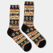 Chaussette Floral Folk Motif (Droite)
